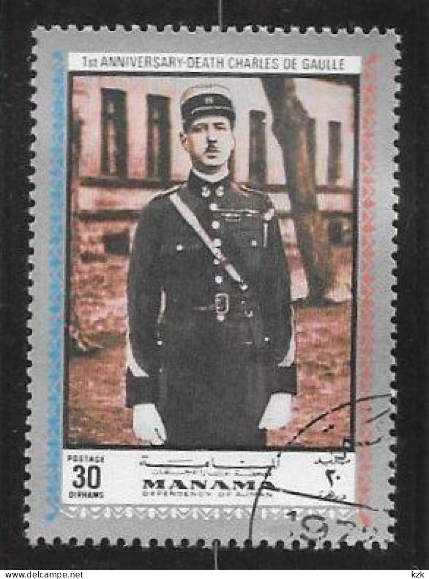 11	11 053		 MANAMA - De Gaulle (Général)