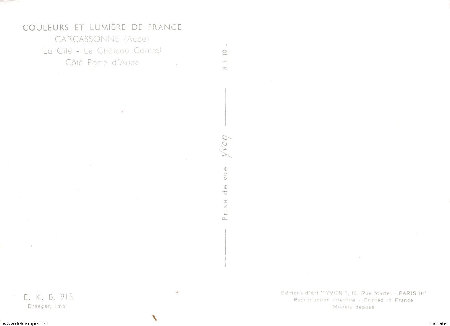 11-CARCASSONNE-N° 4445-D/0135 - Carcassonne