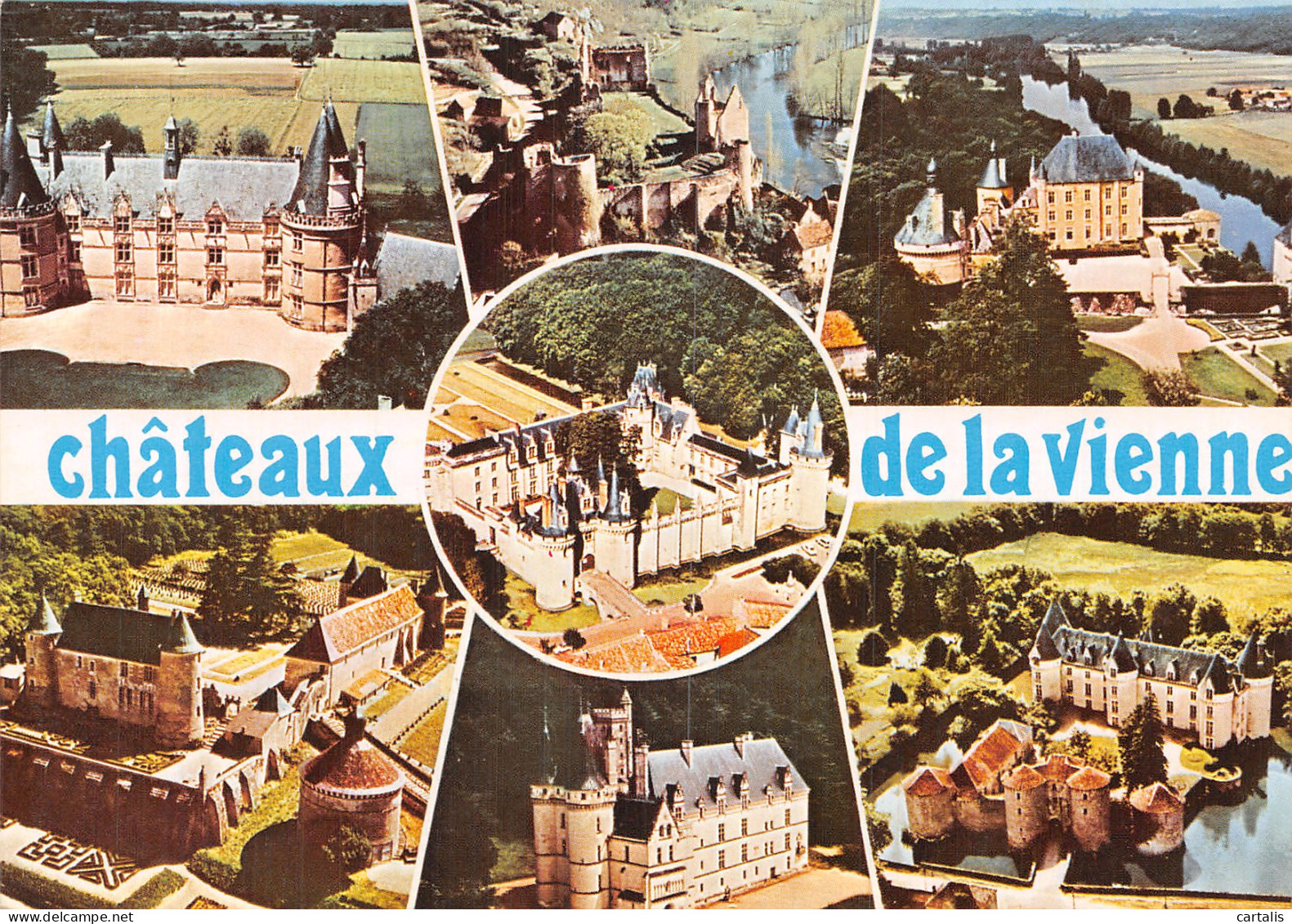 86-LES CHATEAUX DE LA VIENNE-N° 4445-D/0121 - Other & Unclassified