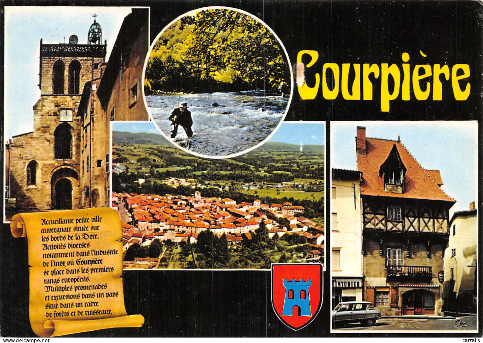63-COURPIERE-N° 4445-D/0105 - Courpiere