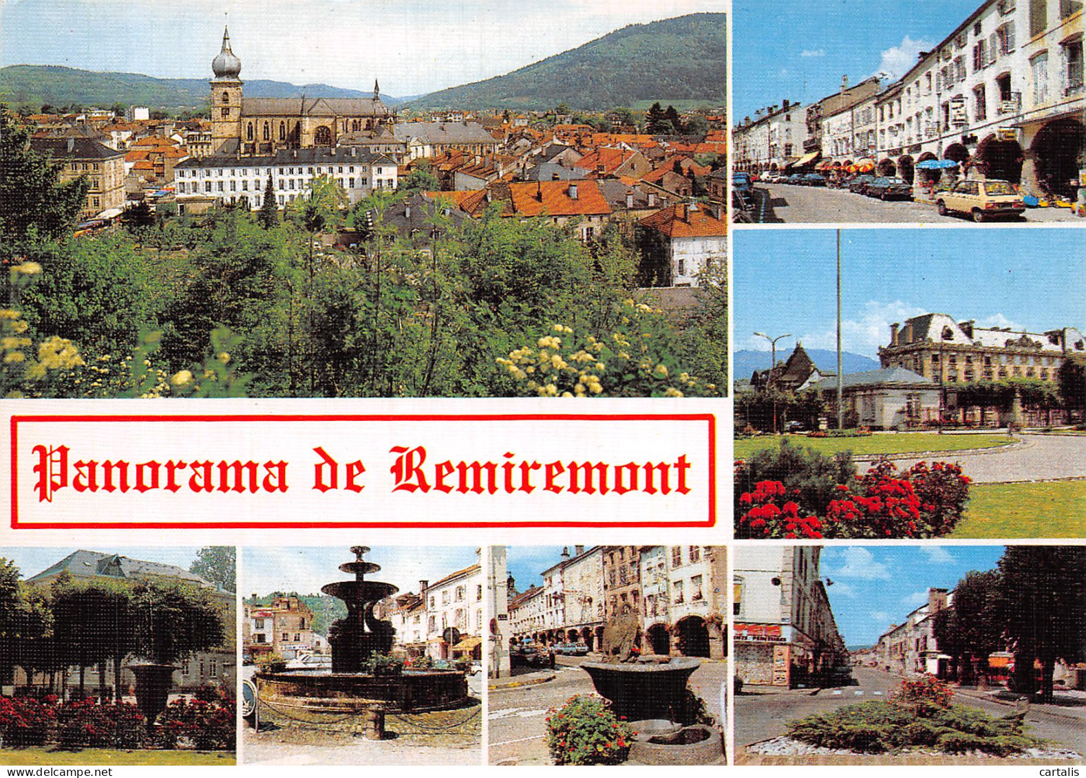 88-REMIREMONT-N° 4445-C/0247 - Remiremont