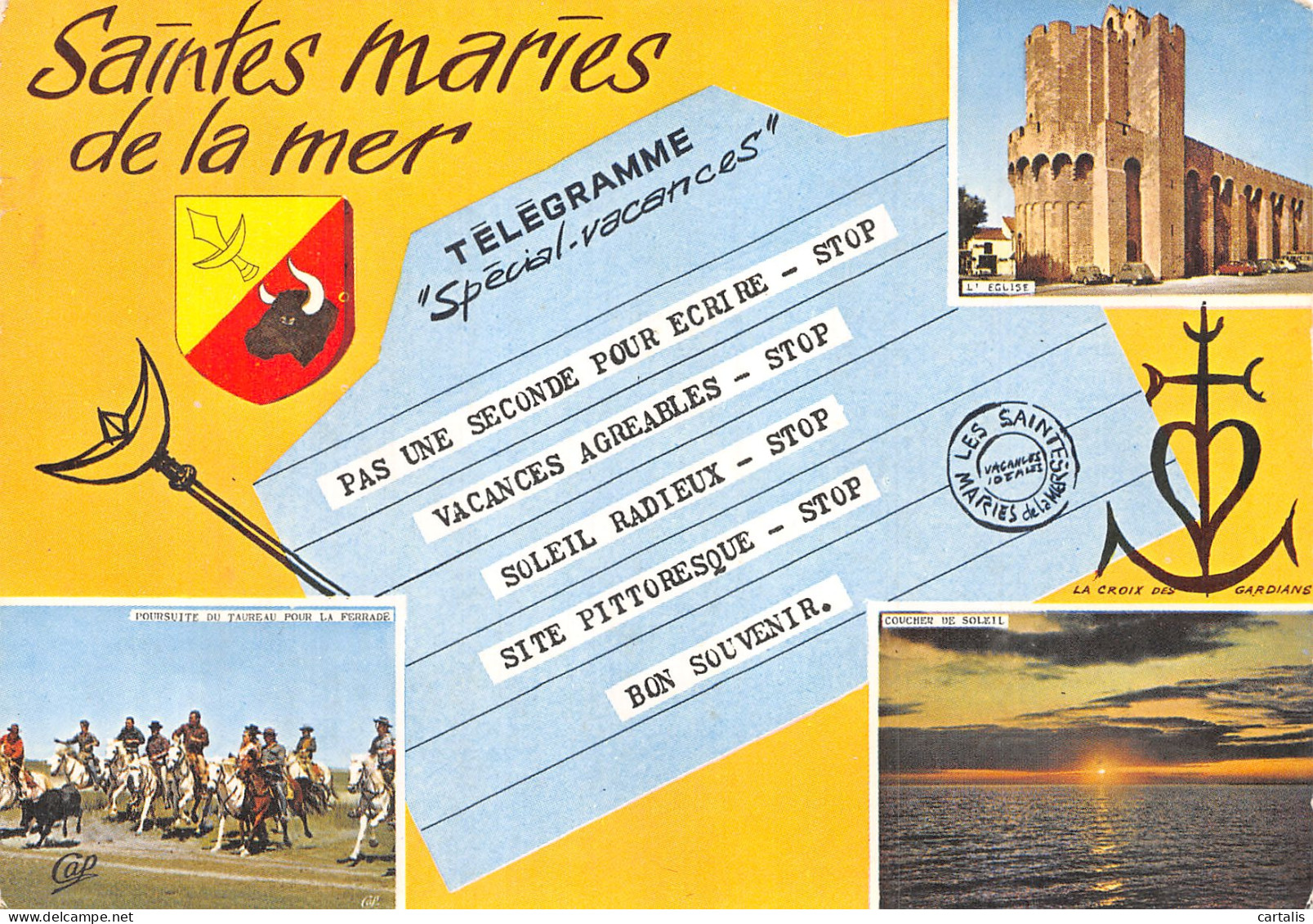 13-LES SAINTES MARIES DE LA MER-N° 4445-C/0195 - Saintes Maries De La Mer