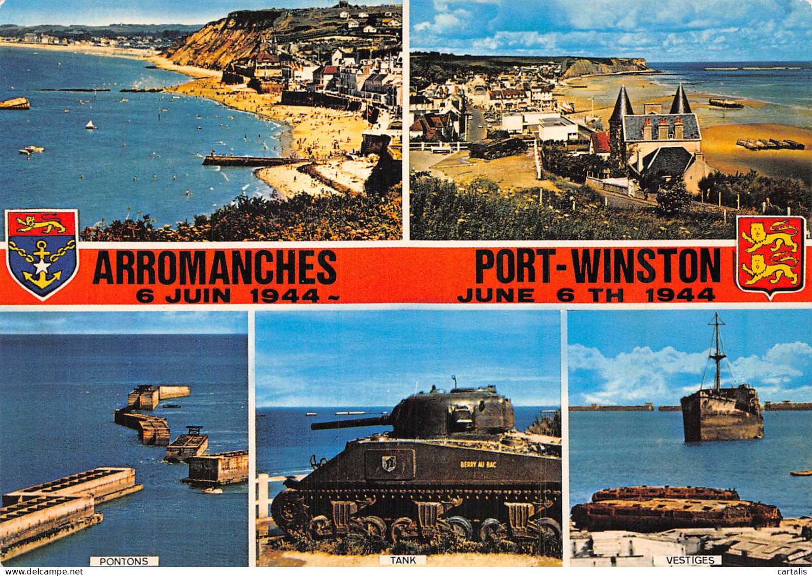 14-ARROMANCHES PORT WINSTON-N° 4445-C/0149 - Other & Unclassified