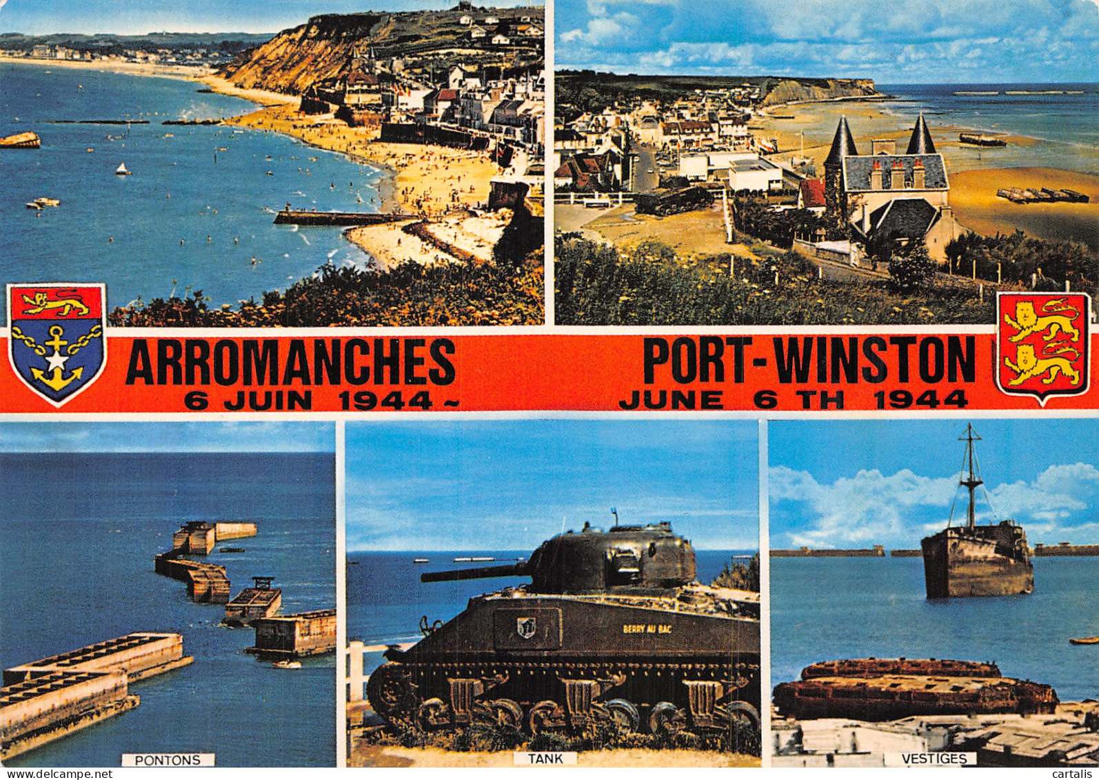 14-ARROMANCHES PORT WINSTON-N° 4445-C/0149 - Autres & Non Classés