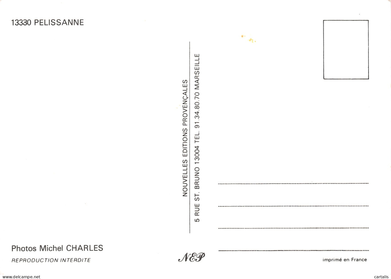 13-PELISSANNE-N° 4445-B/0233 - Pelissanne