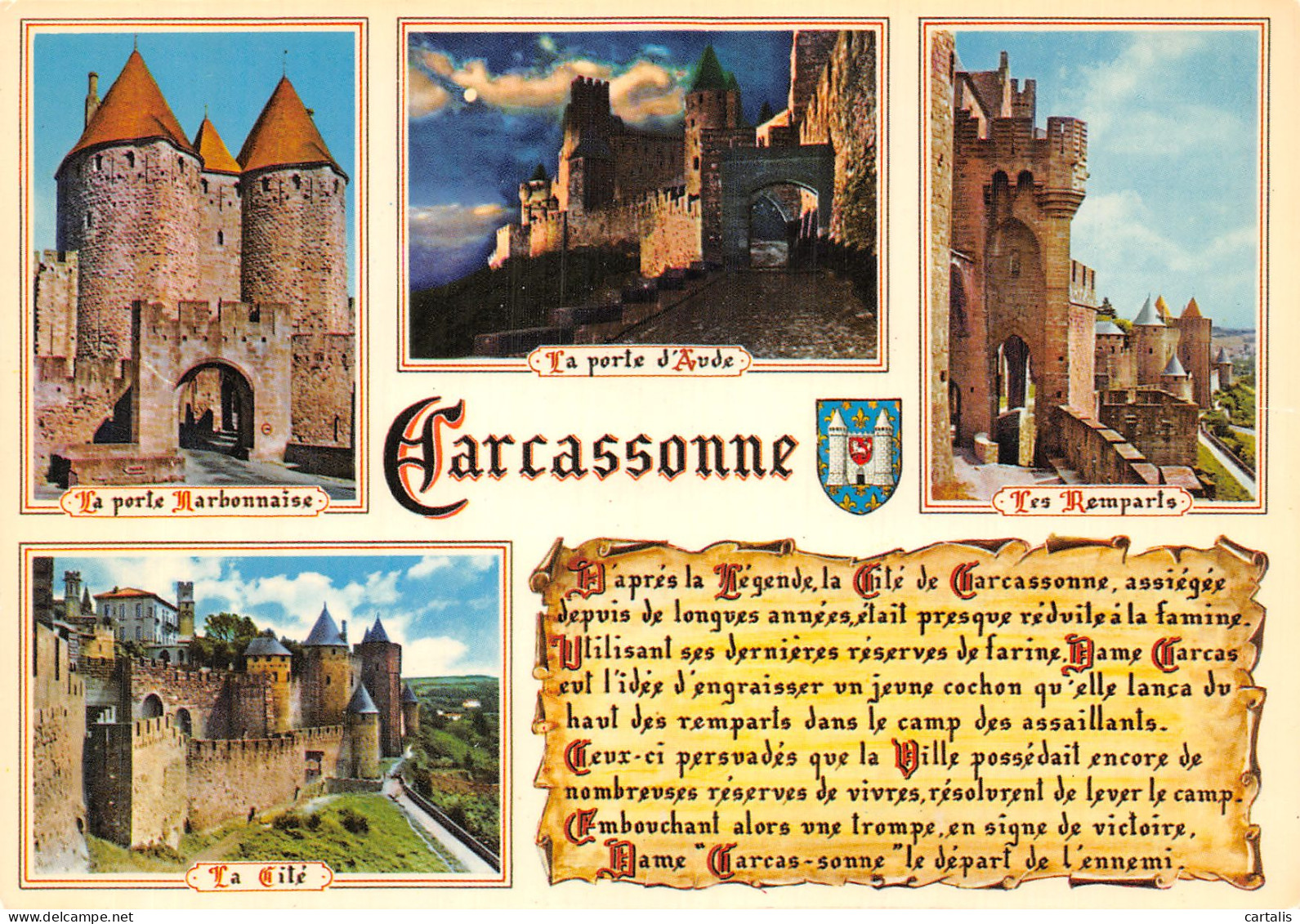 11-CARCASSONNE -N° 4445-B/0173 - Carcassonne