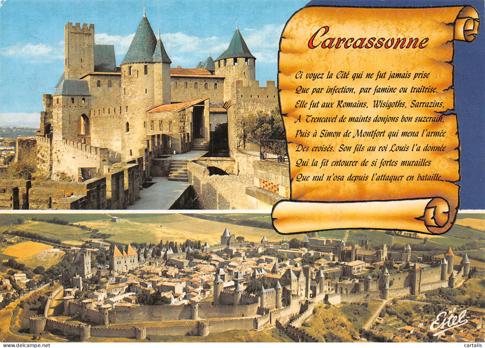 11-CARCASSONNE -N° 4445-B/0181 - Carcassonne