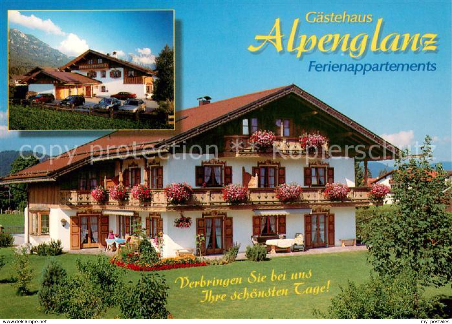 73677842 Mittenwald Bayern Gaestehaus Alpenglanz Mittenwald Bayern - Mittenwald