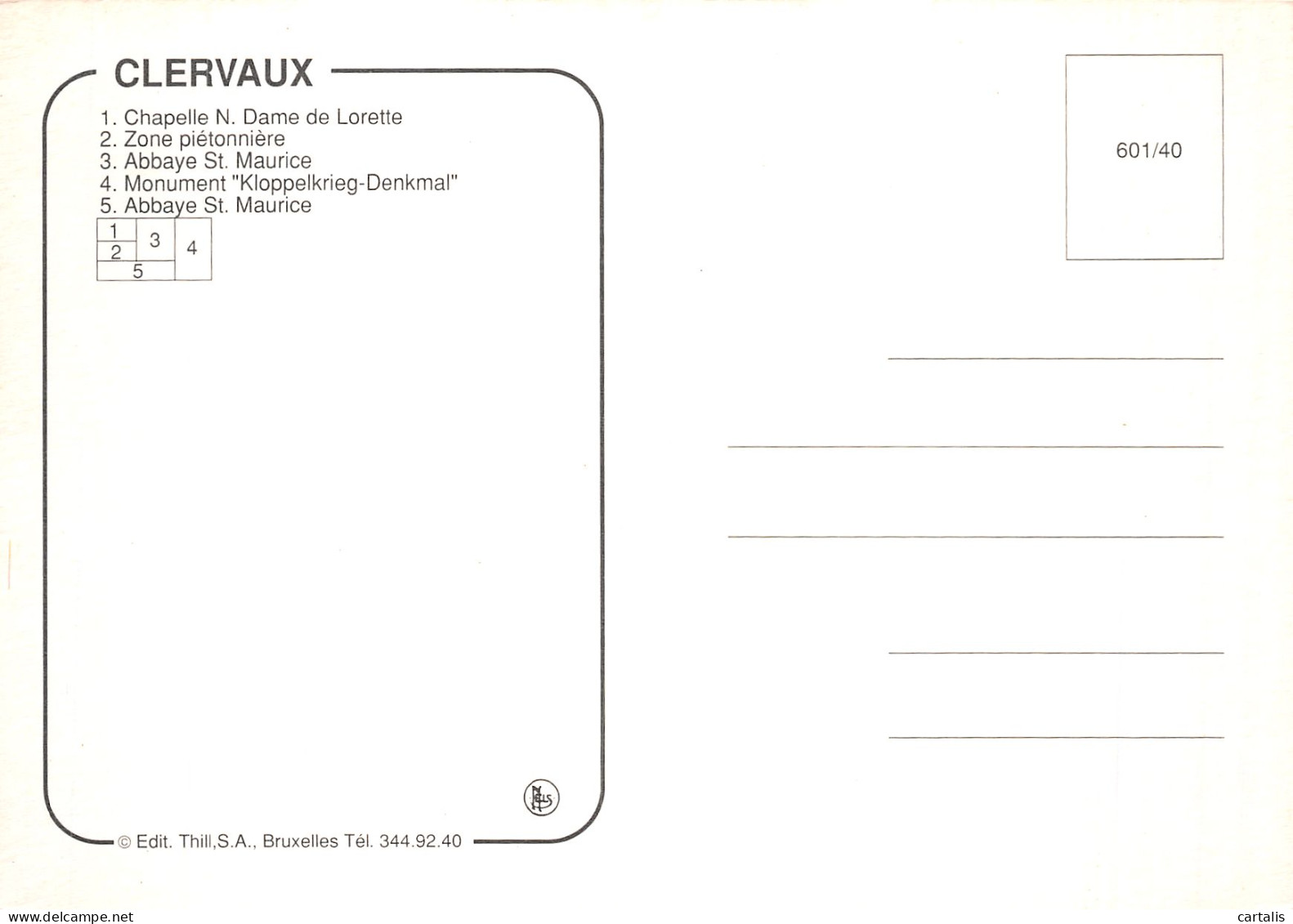 ET-LUXEMBOURG CLERVAUX-N° 4445-A/0399 - Sonstige & Ohne Zuordnung