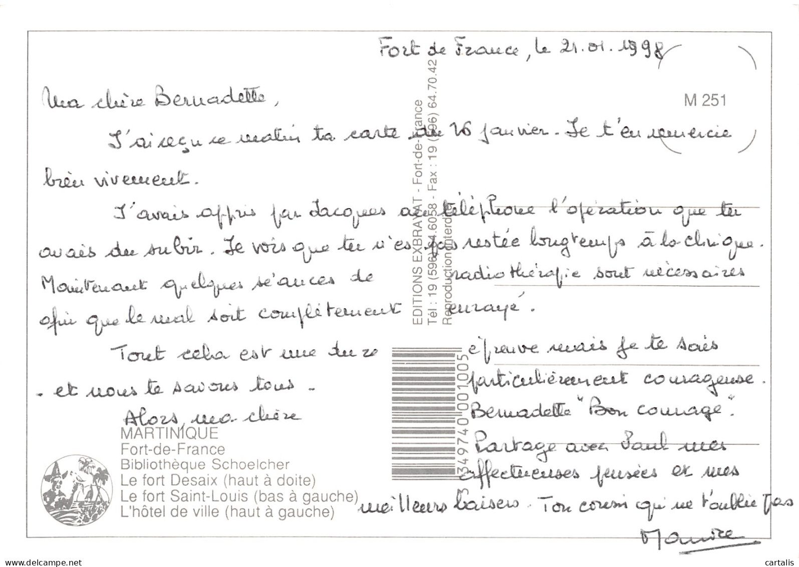 972-MARTINIQUE FORT DE FRANCE-N° 4446-A/0087 - Autres & Non Classés