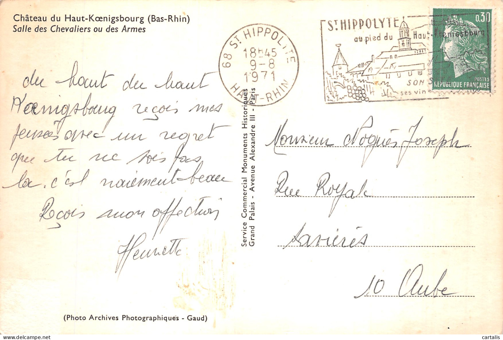 67-HAUT KOENIGSBOURG LE CHATEAU-N° 4446-D/0195 - Other & Unclassified