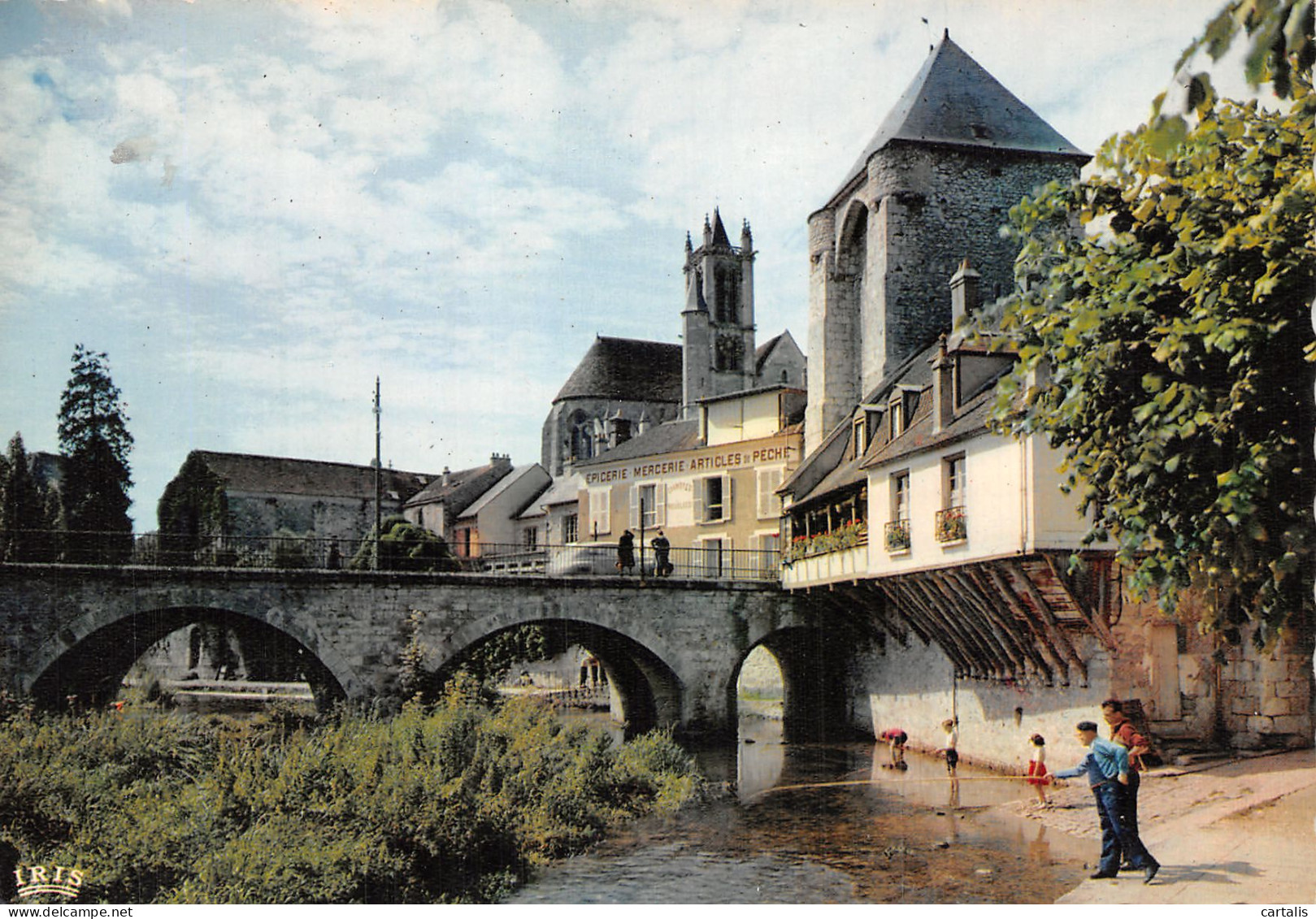 77-MORET SUR LOING-N° 4446-D/0107 - Moret Sur Loing