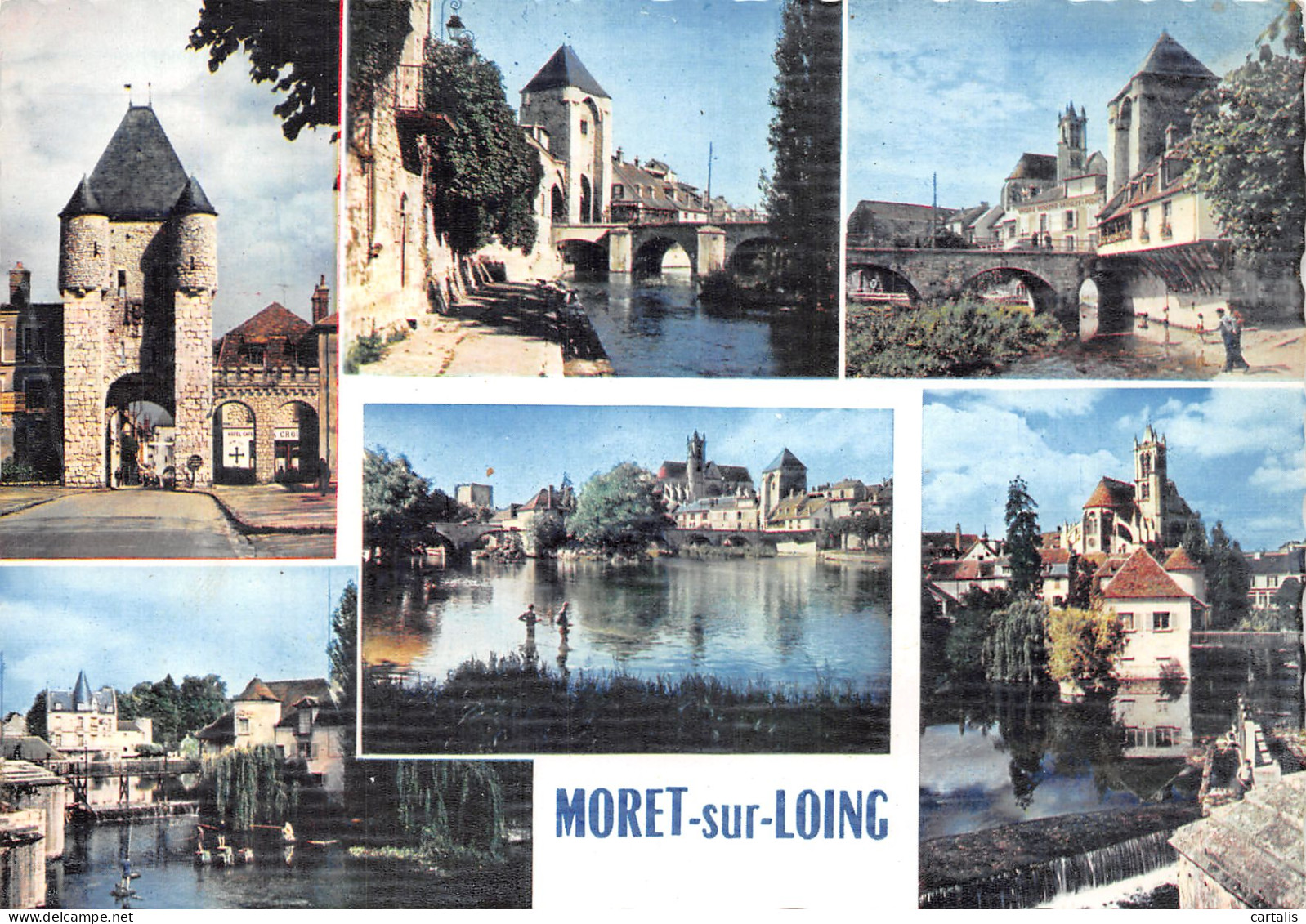 77-MORET SUR LOING-N° 4446-D/0103 - Moret Sur Loing