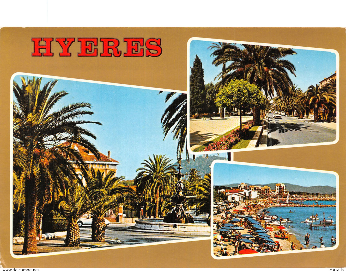 83-HYERES LES PALMIERS-N° 4446-D/0091 - Hyeres