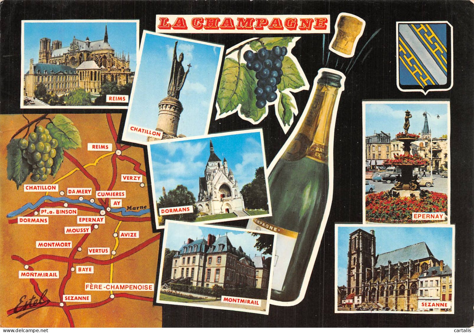 51-LA CHAMPAGNE-N° 4446-D/0045 - Other & Unclassified