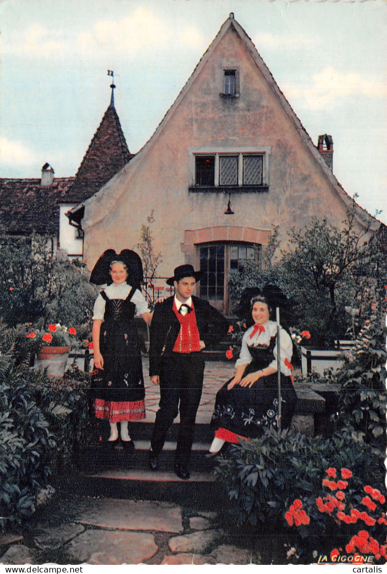 67-ALSACE FOLKLORE COSTUMES-N° 4446-C/0321 - Other & Unclassified