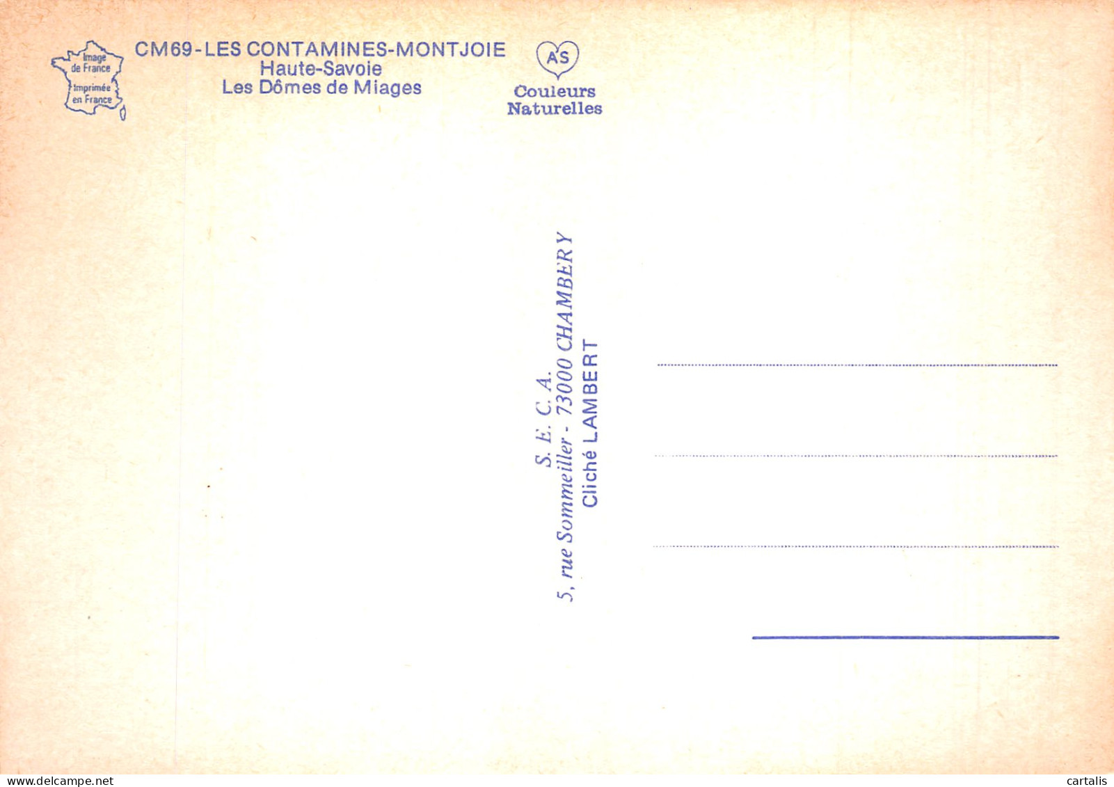 74-LES CONTAMINES MONTJOIE-N° 4446-C/0221 - Les Contamines-Montjoie