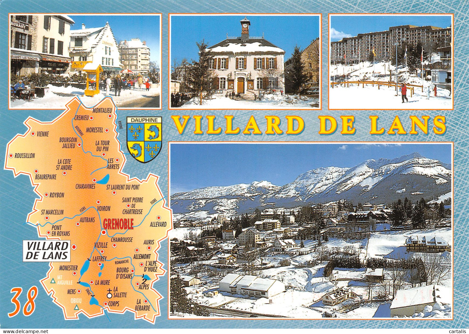 38-VILLARD DE LANS-N° 4446-C/0023 - Villard-de-Lans