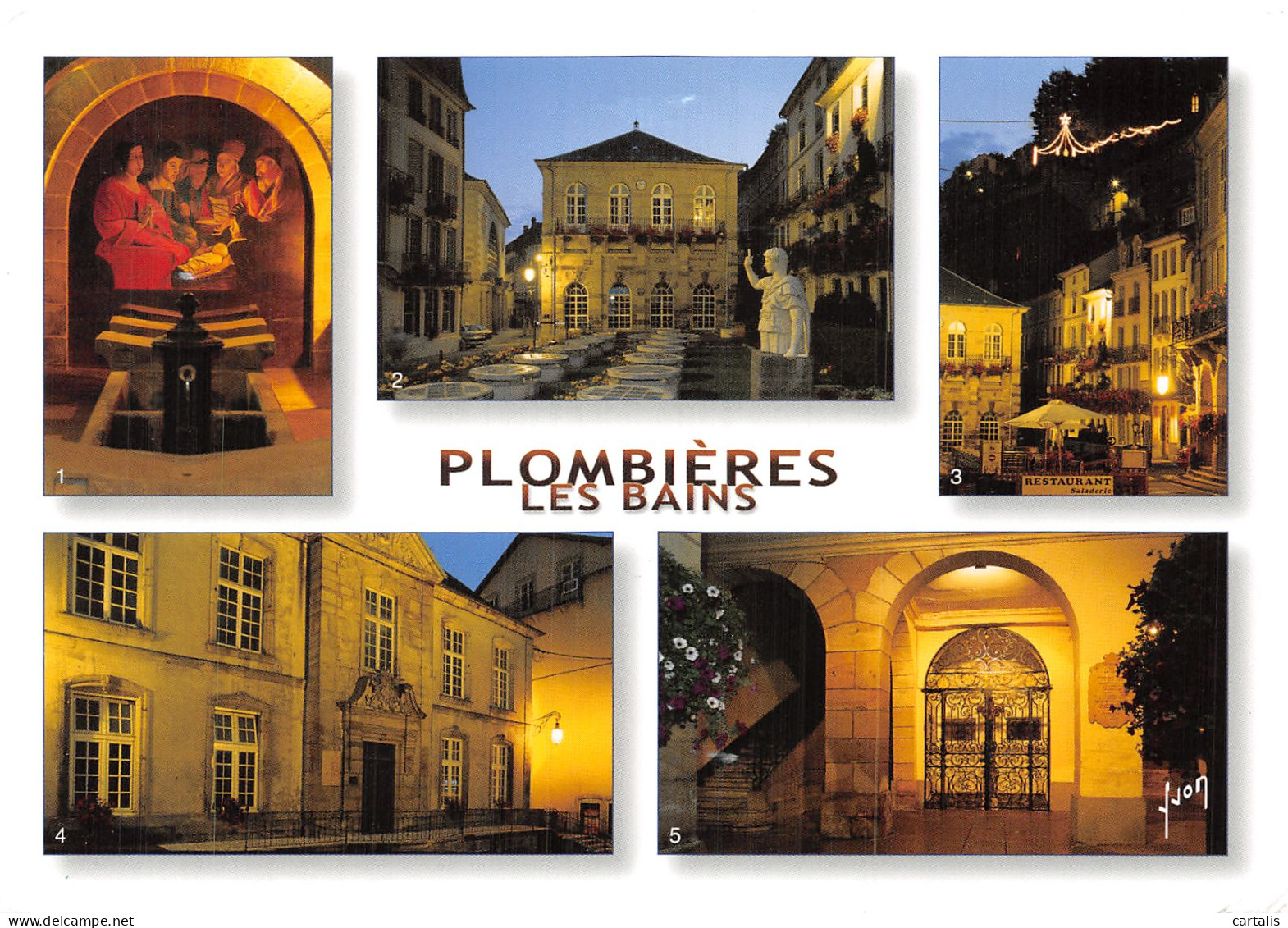 88-PLOMBIERES LES BAINS-N° 4446-C/0011 - Plombieres Les Bains