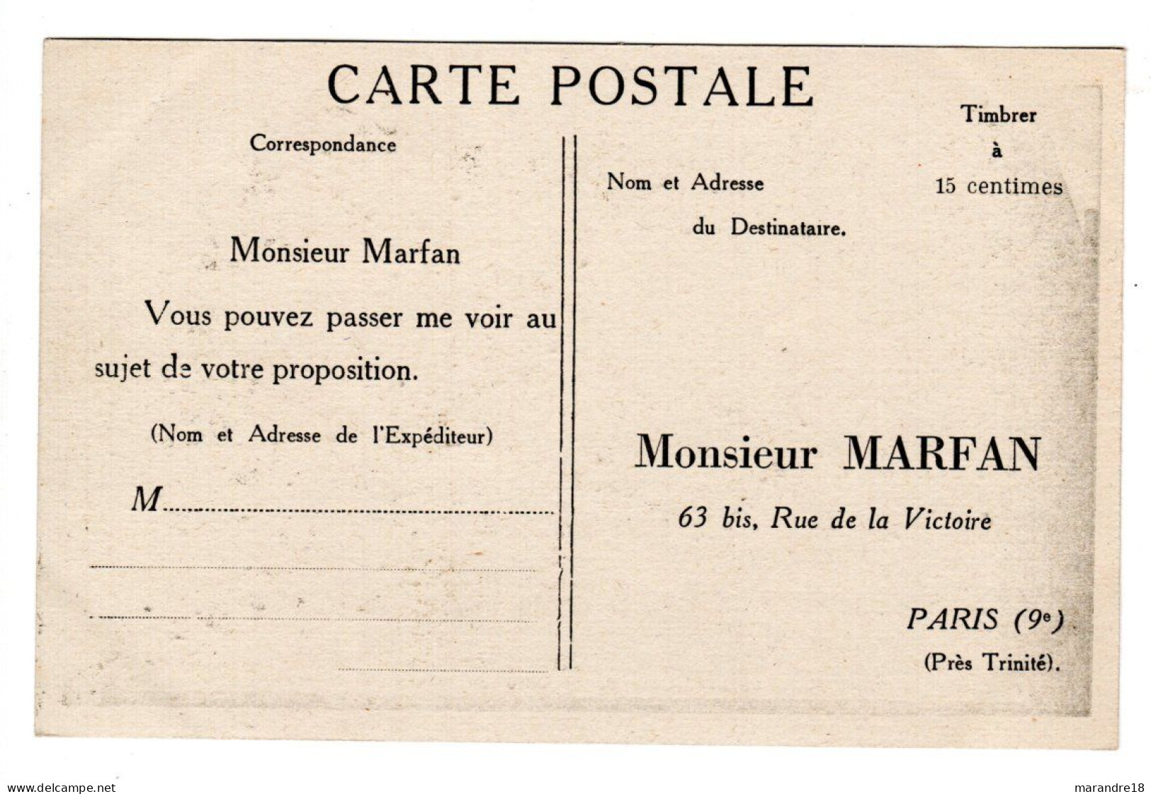 Paris Carte Publicitaire - Distretto: 09