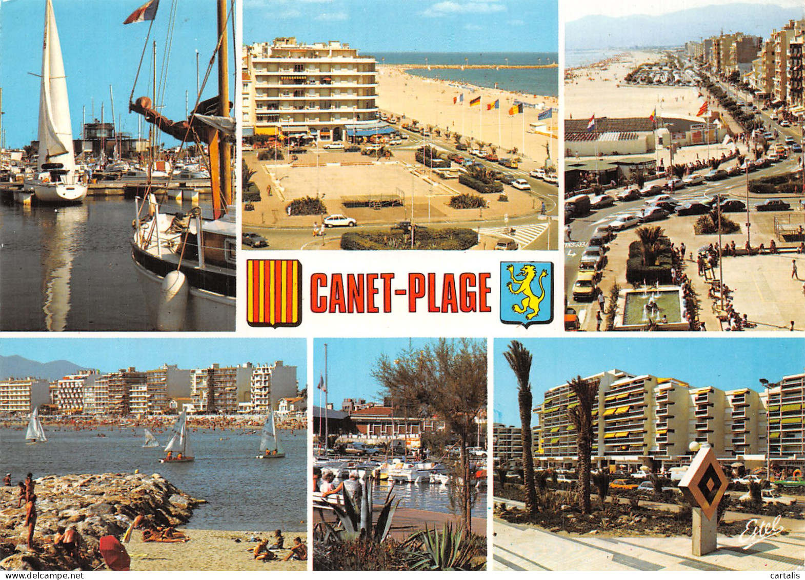 66-CANET PLAGE-N° 4446-B/0315 - Canet Plage