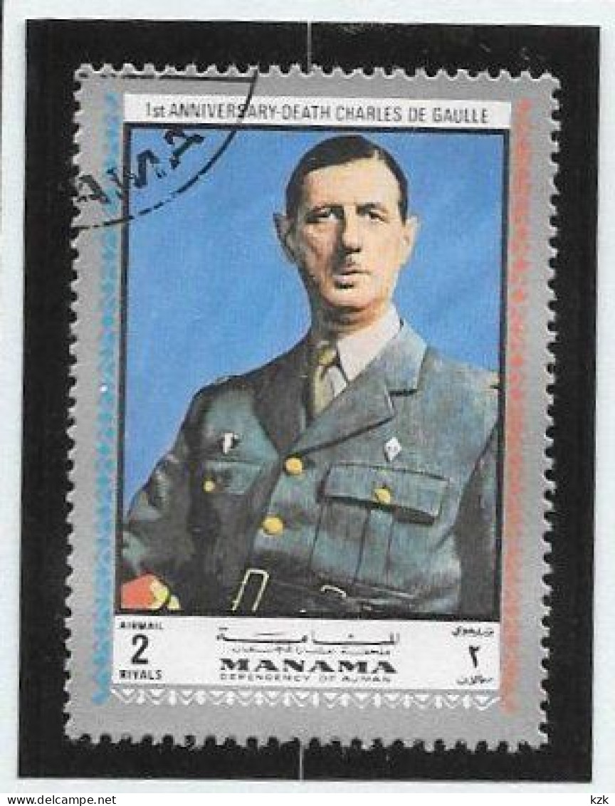 11	11 055		 MANAMA - De Gaulle (Général)