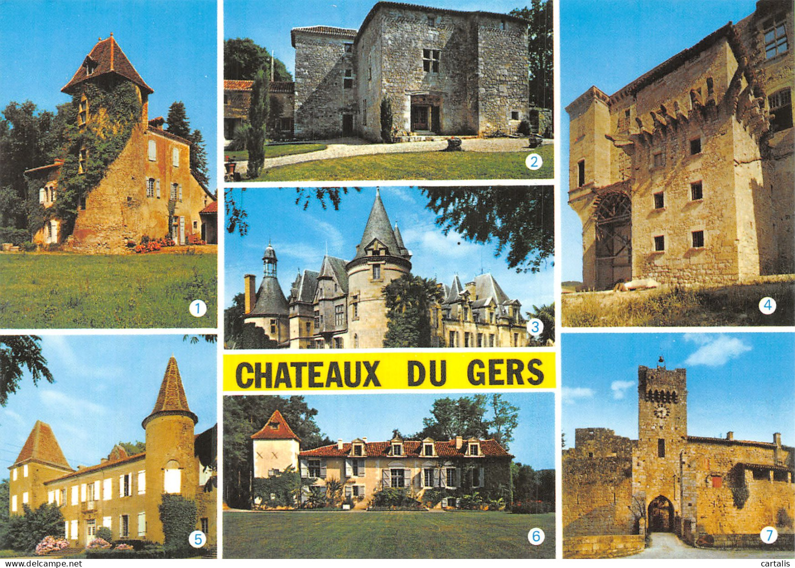 32-CHATEAUX DU GERS-N° 4447-B/0035 - Other & Unclassified