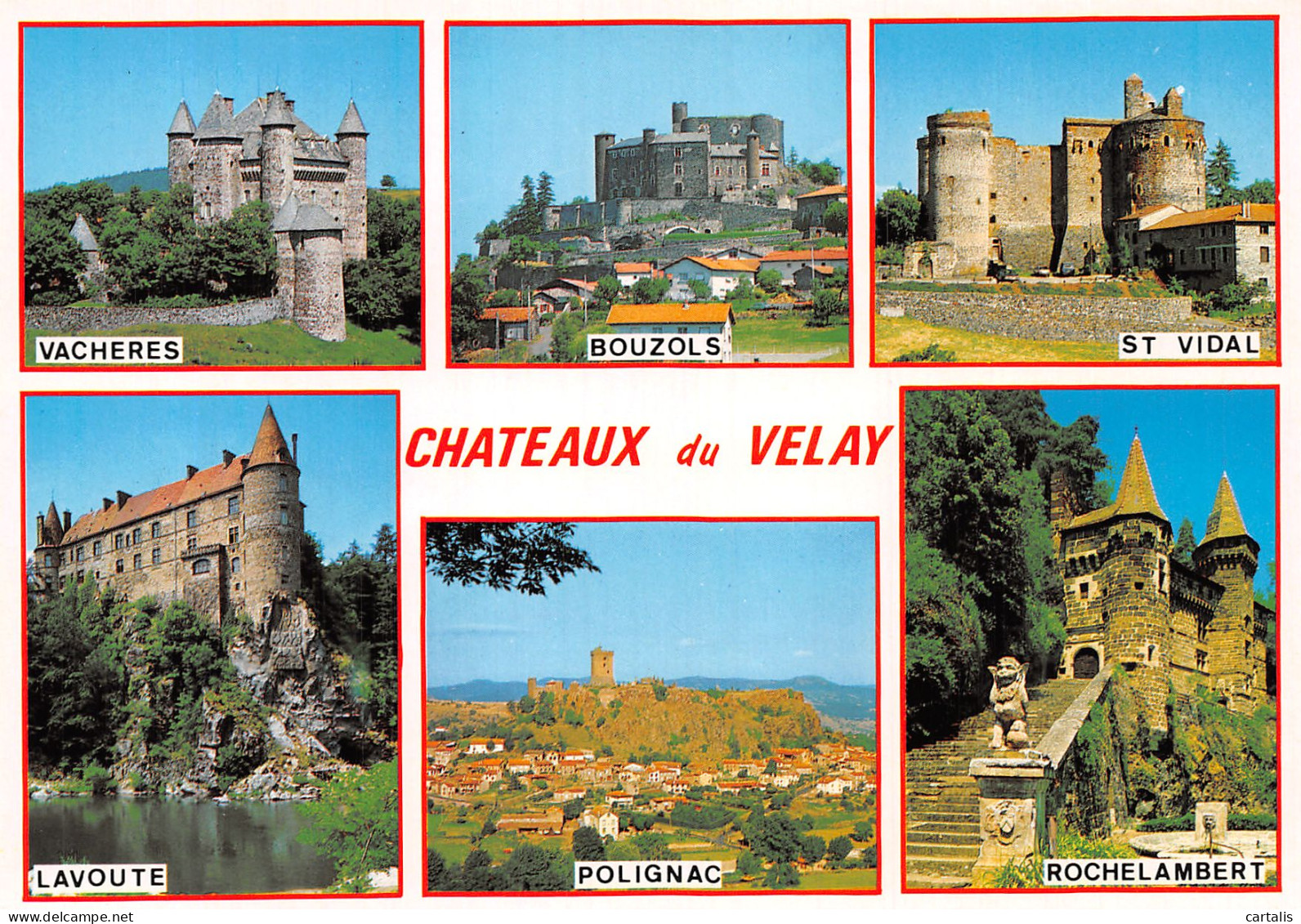 43-CHATEAUX DU VELAY-N° 4447-A/0321 - Autres & Non Classés