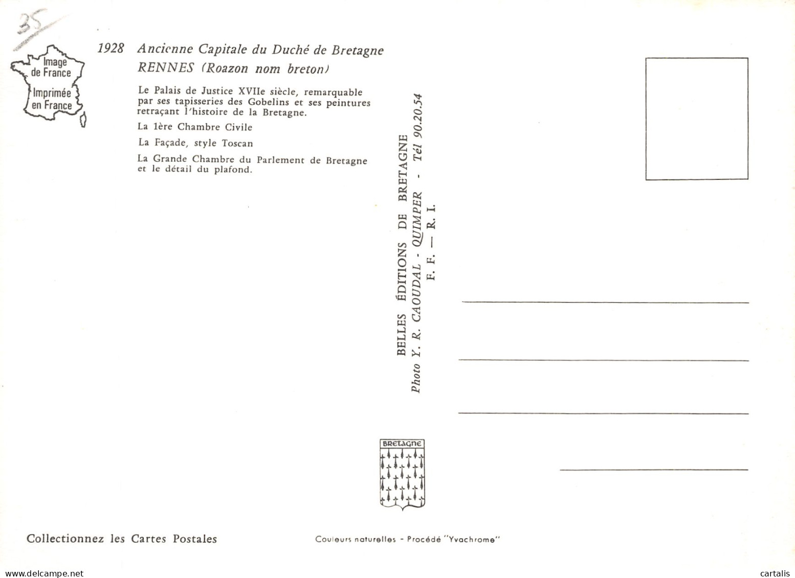 35-RENNES-N° 4447-A/0275 - Rennes