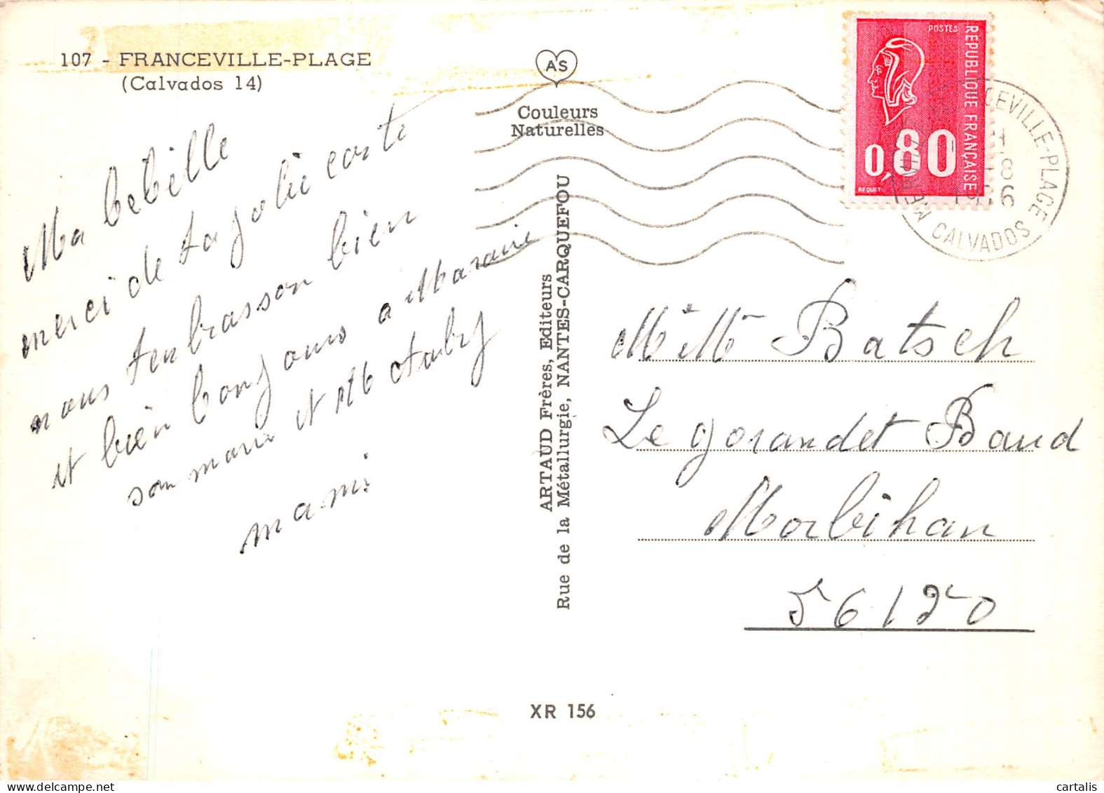 14-FRANCEVILLE-N° 4447-A/0229 - Other & Unclassified