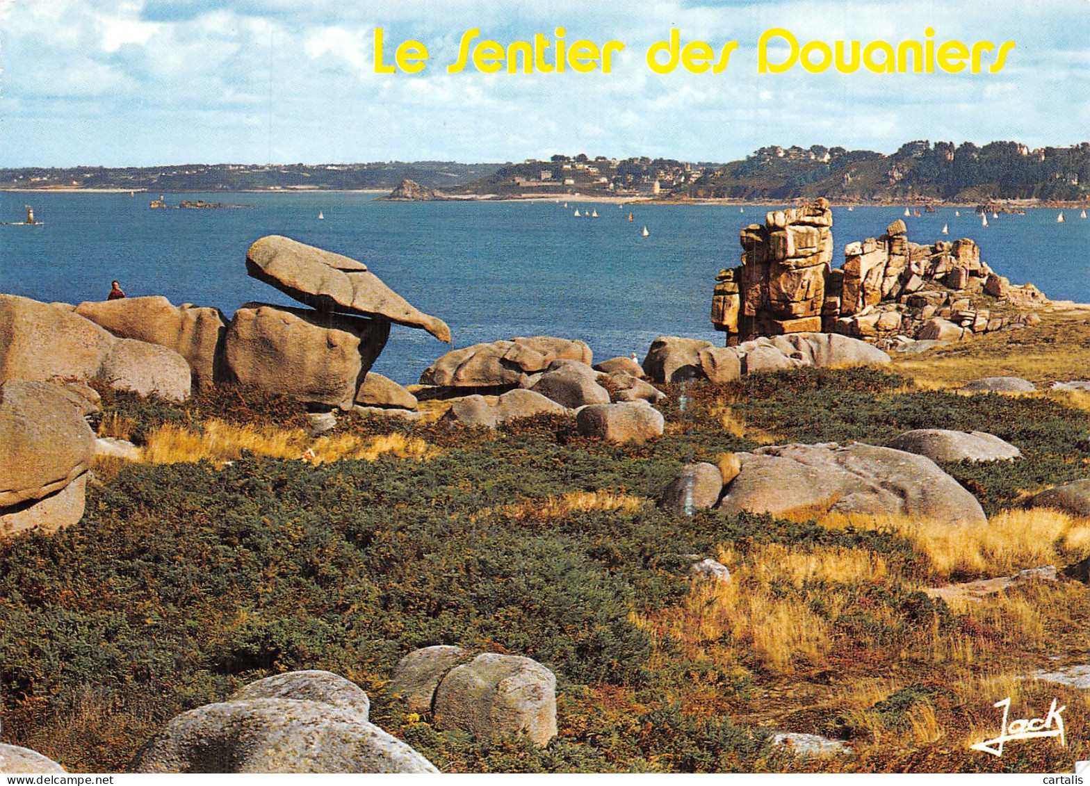 22-PLOUMANACH LE SENTIER DES DOUANIERS-N° 4447-A/0195 - Ploumanac'h