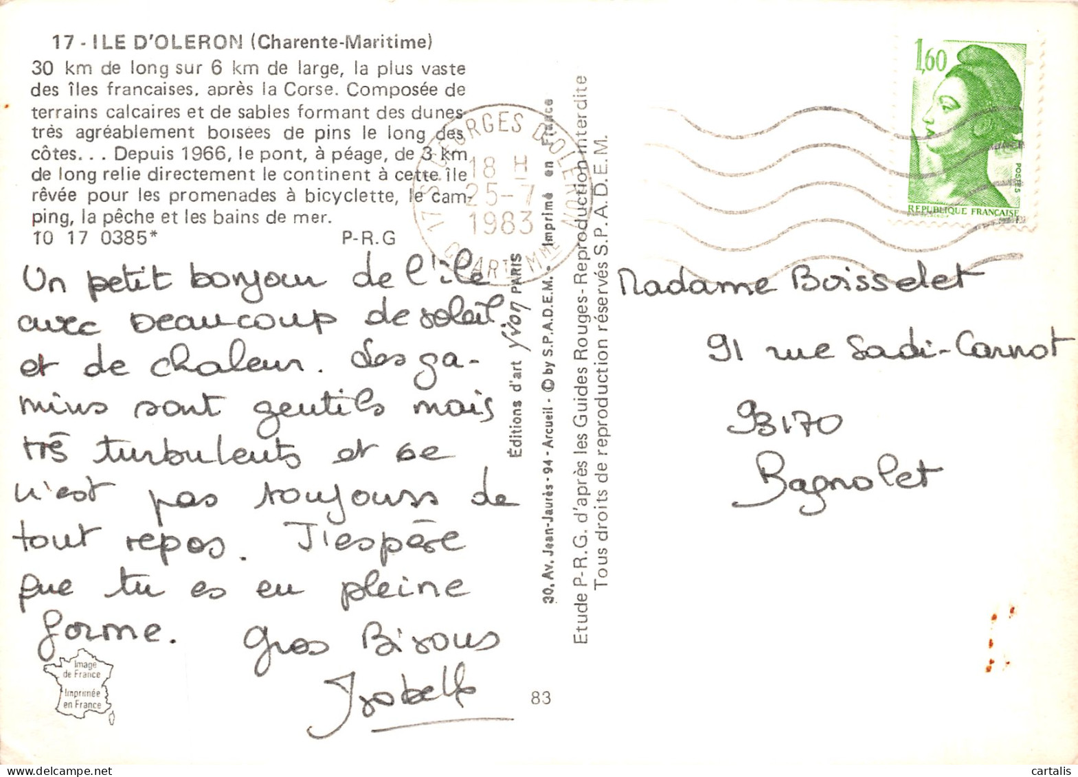 17-ILE D OLERON-N° 4447-A/0111 - Ile D'Oléron