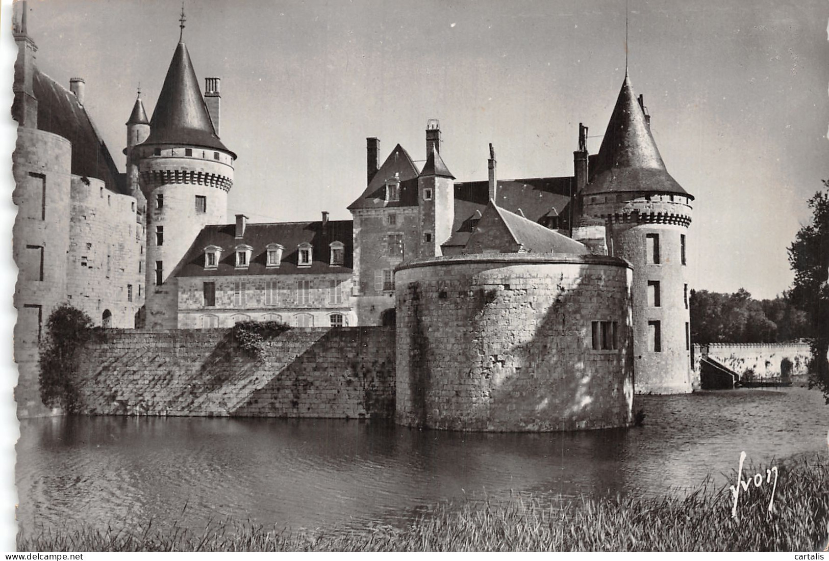 45-SULLY SUR LOIRE LE CHATEAU-N° 4447-A/0071 - Sully Sur Loire