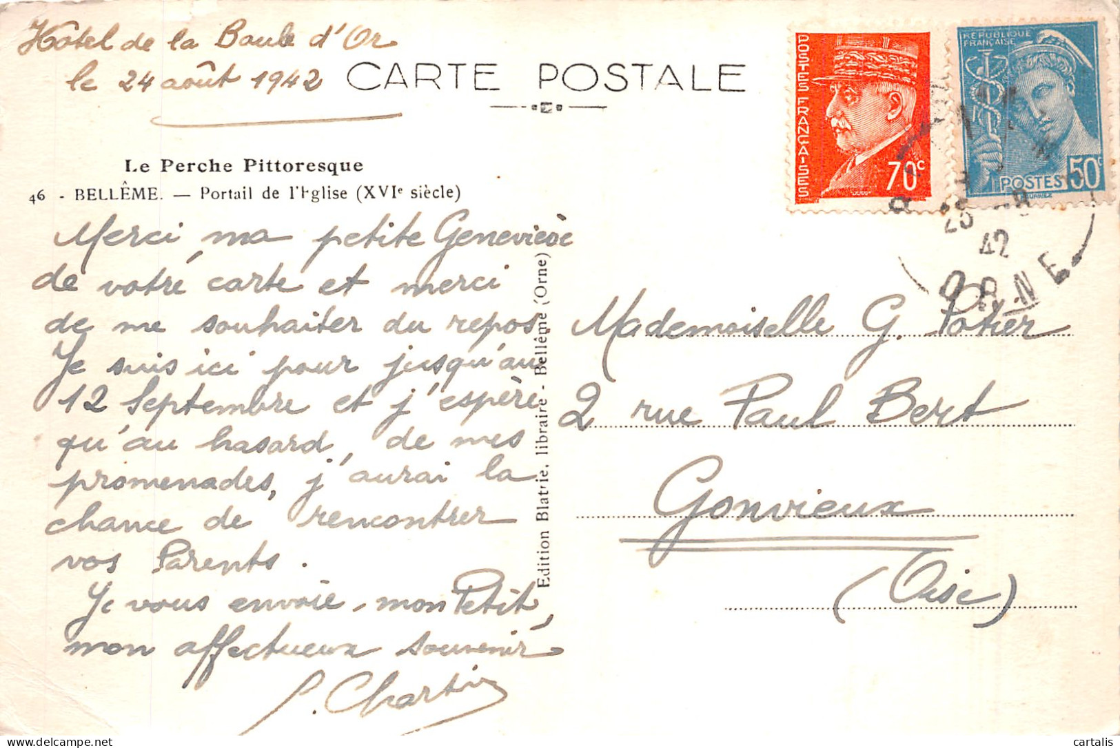 61-BELLEME-N° 4446-E/0221 - Other & Unclassified