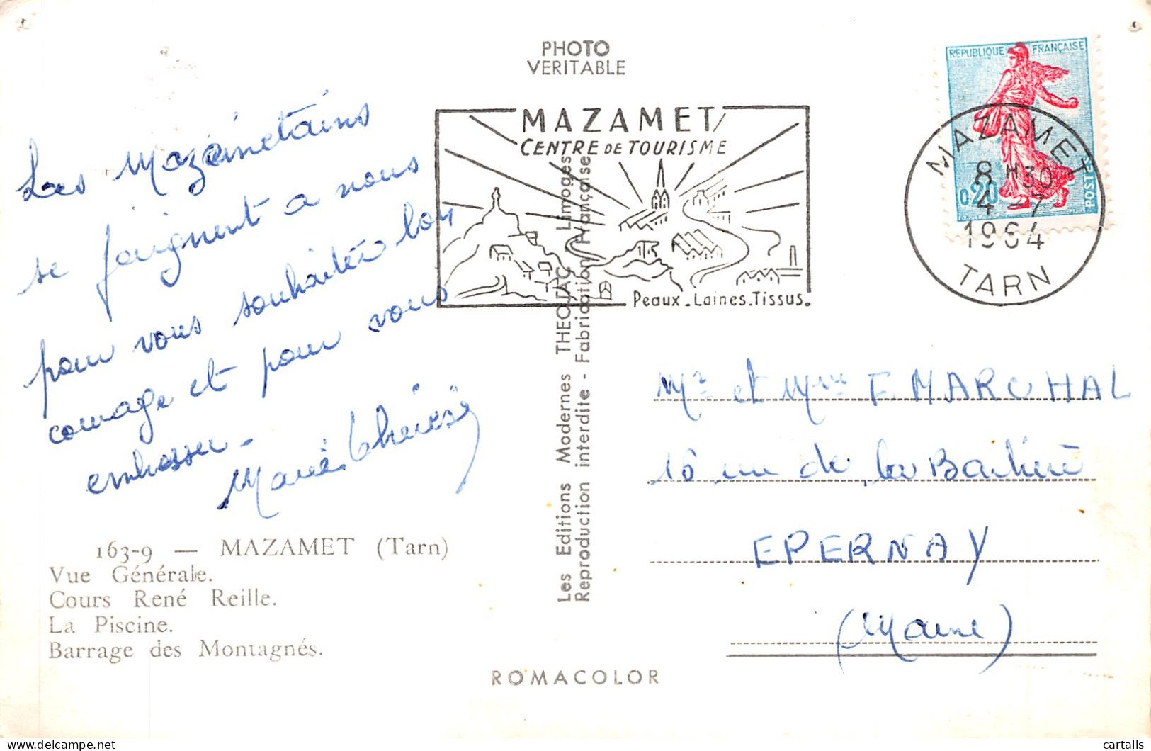 81-MAZAMET-N° 4446-E/0149 - Mazamet