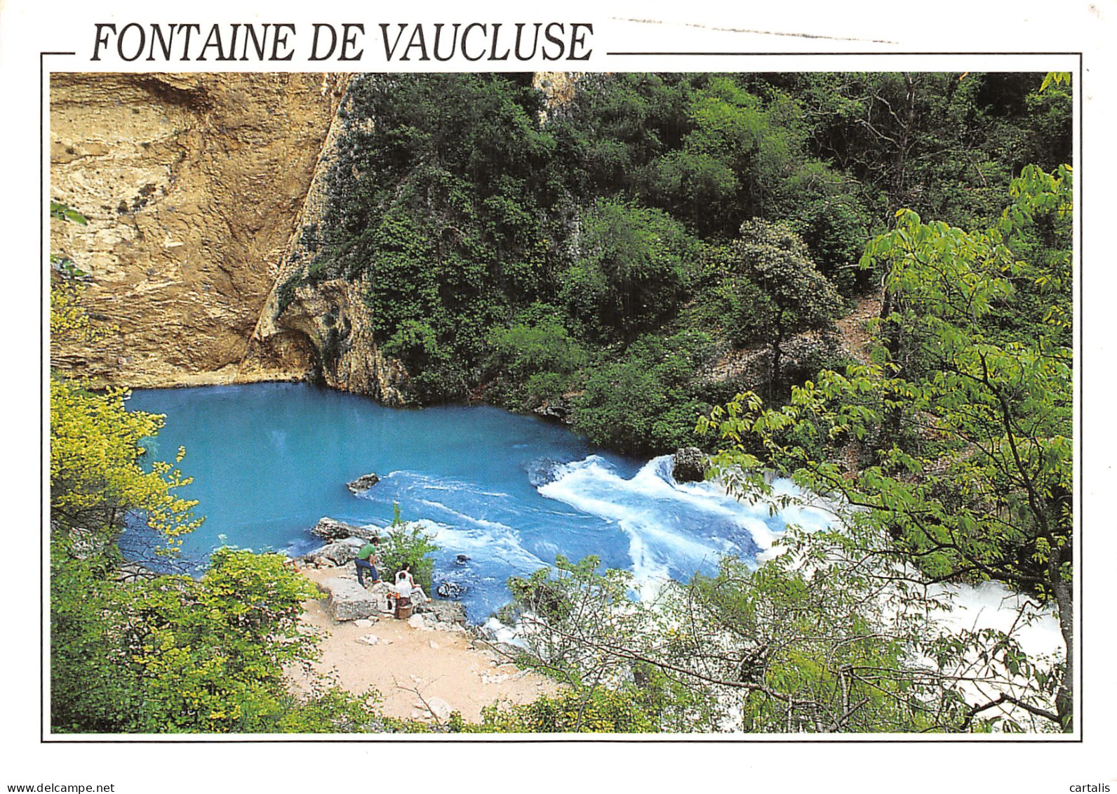 84-FONTAINE DE VAUCLUSE-N° 4446-D/0389 - Other & Unclassified