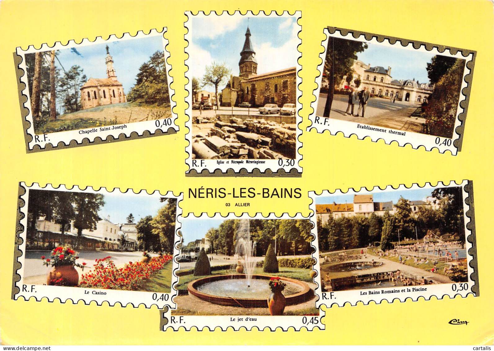 03-NERIS LES BAINS-N° 4447-D/0075 - Neris Les Bains