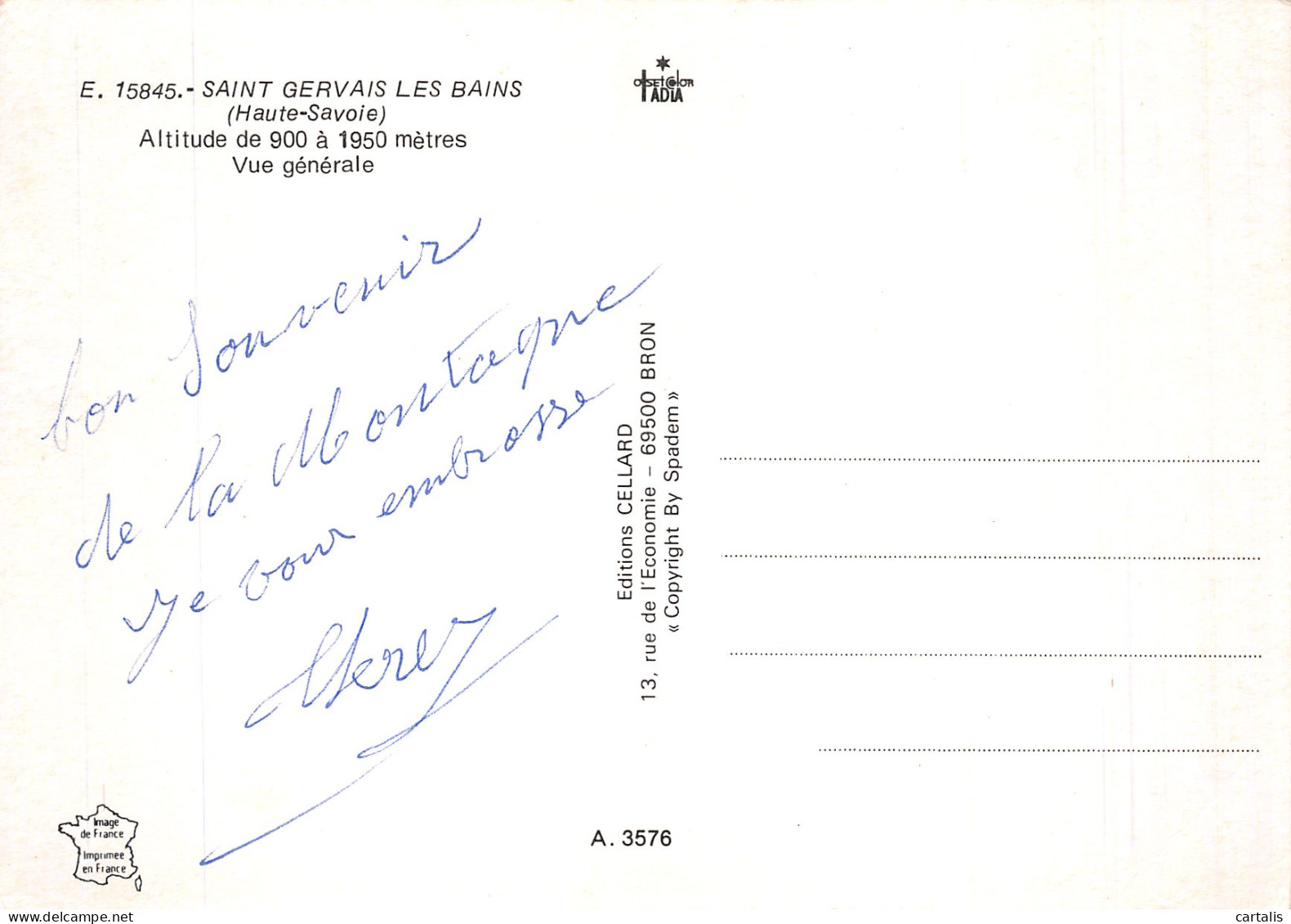 74-SAINT GERVAIS LES BAINS-N° 4447-C/0339 - Saint-Gervais-les-Bains