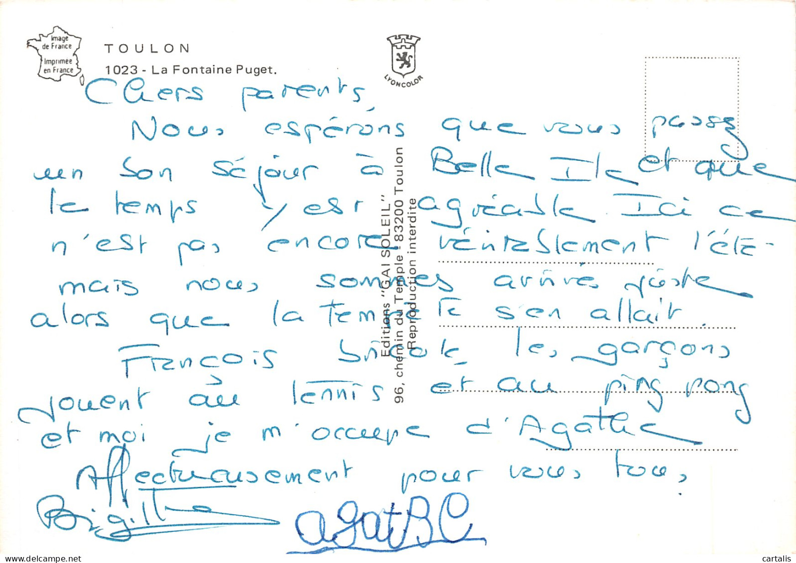 83-TOULON-N° 4447-C/0299 - Toulon
