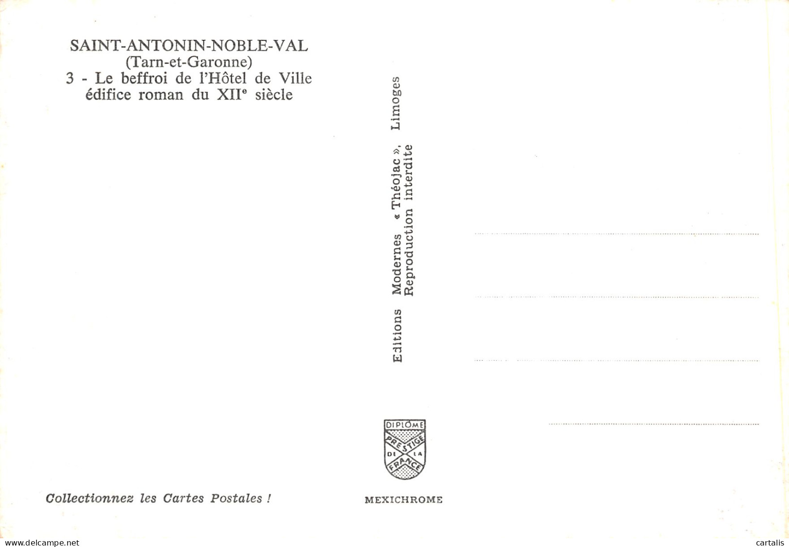 82-SAINT ANTONIN NOBLE VAL-N° 4447-B/0365 - Saint Antonin Noble Val
