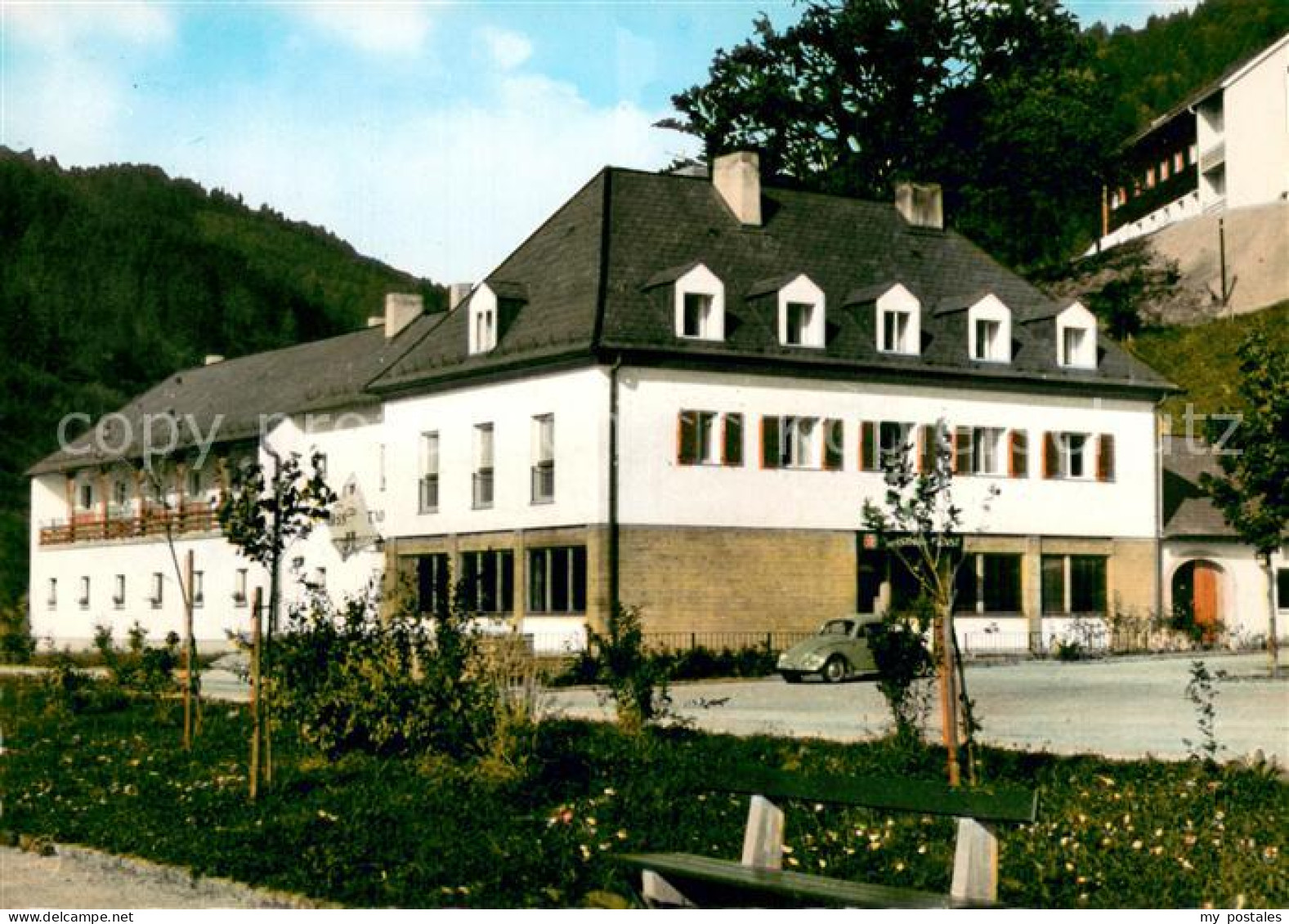 73677585 Neuhaus Donau Gasthof Ernst Zur Neuen Schloss Taverne Neuhaus Donau - Autres & Non Classés