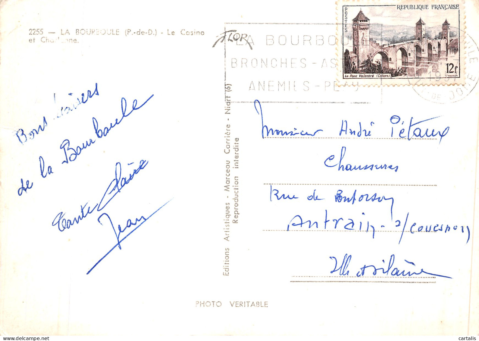 63-LA BOURBOULE-N° 4447-B/0297 - La Bourboule