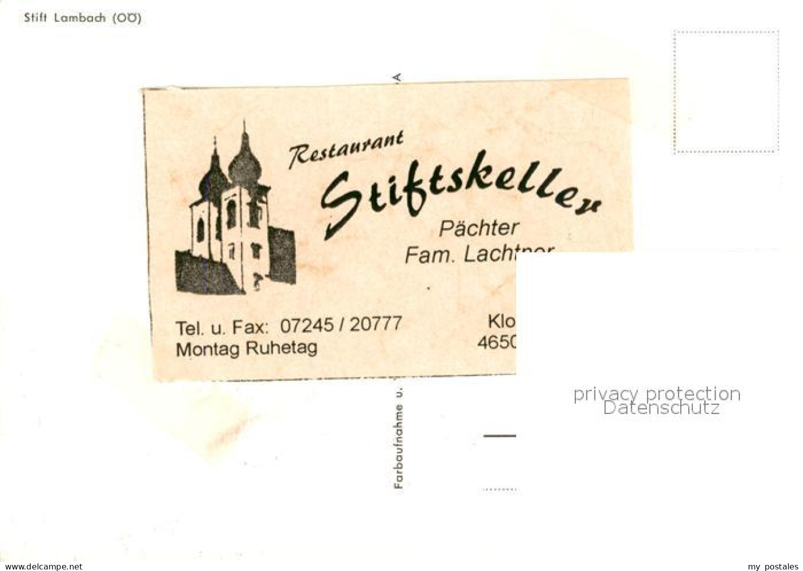 73677584 Lambach Oberoesterreich Stift Lambach  Lambach Oberoesterreich - Autres & Non Classés