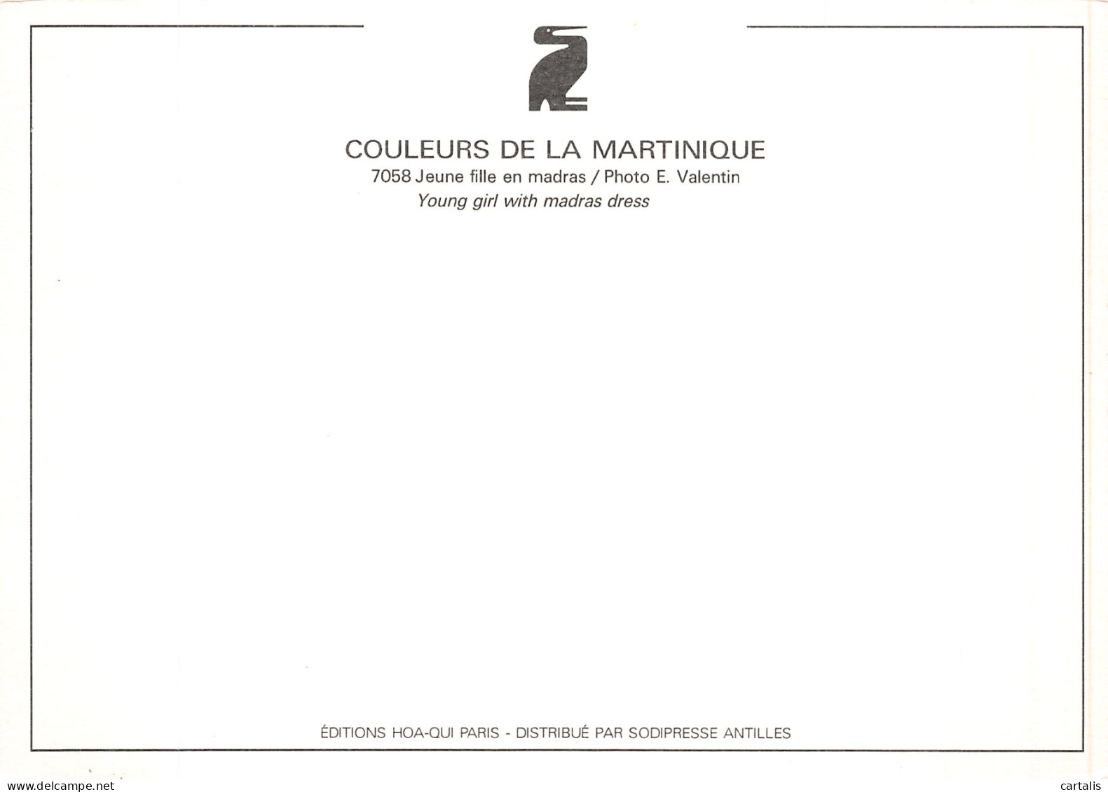 972-MARTINIQUE FOLKLORE COSTUME-N° 4447-B/0213 - Autres & Non Classés