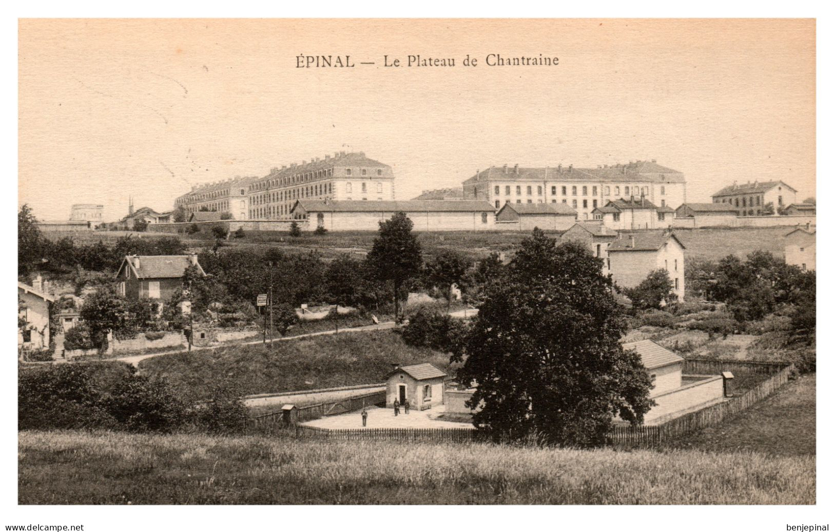 Epinal - Le Plateau De Chantraine (Testart Vue 2) - Epinal