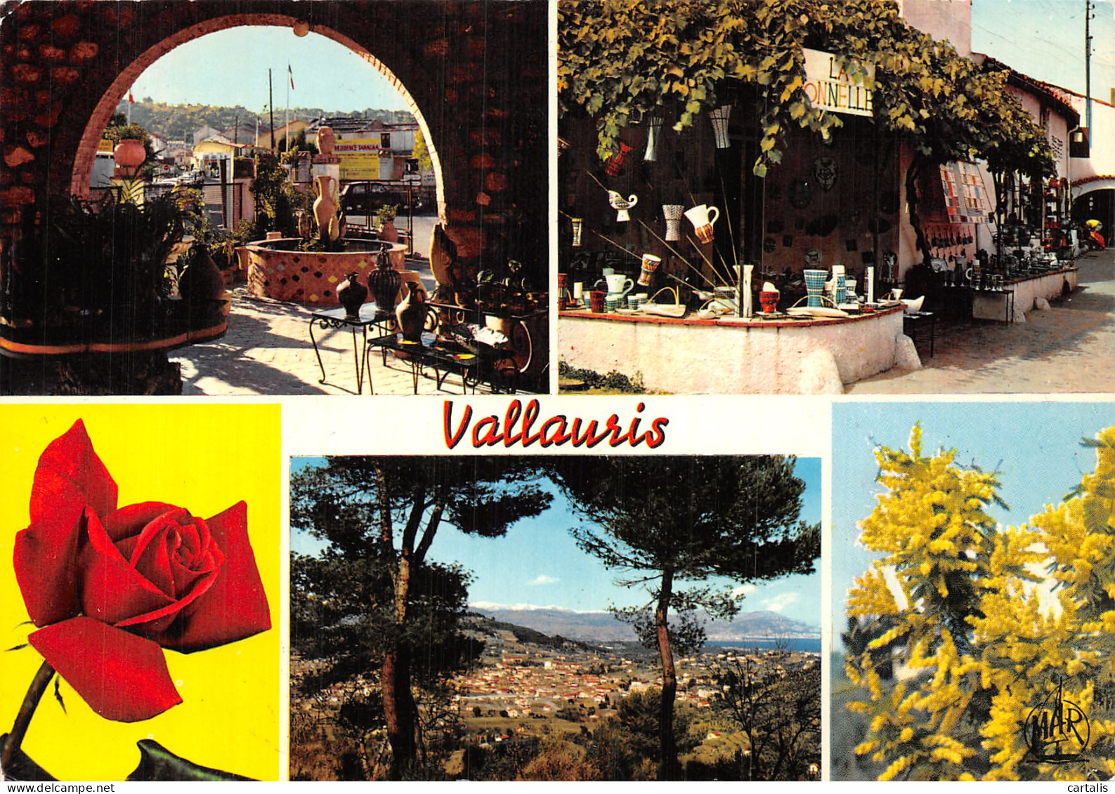 06-VALLAURIS-N° 4447-B/0187 - Vallauris