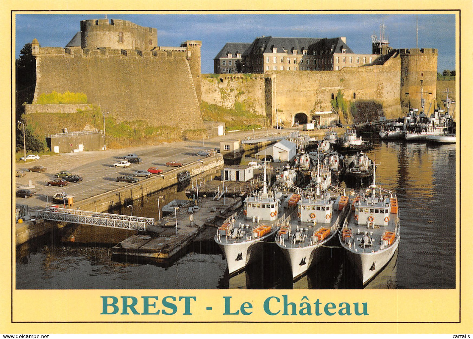 29-BREST LE CHATEAU-N° 4447-B/0127 - Brest