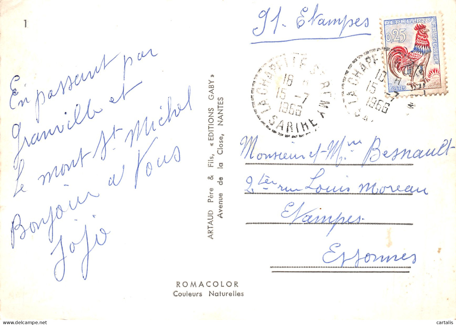 50-SAINT JEAN LE THOMAS-N° 4448-B/0129 - Other & Unclassified