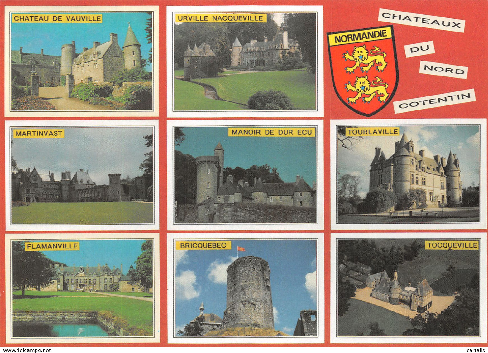 50-CHATEAUX DU NORD COTENTIN-N° 4448-B/0017 - Other & Unclassified