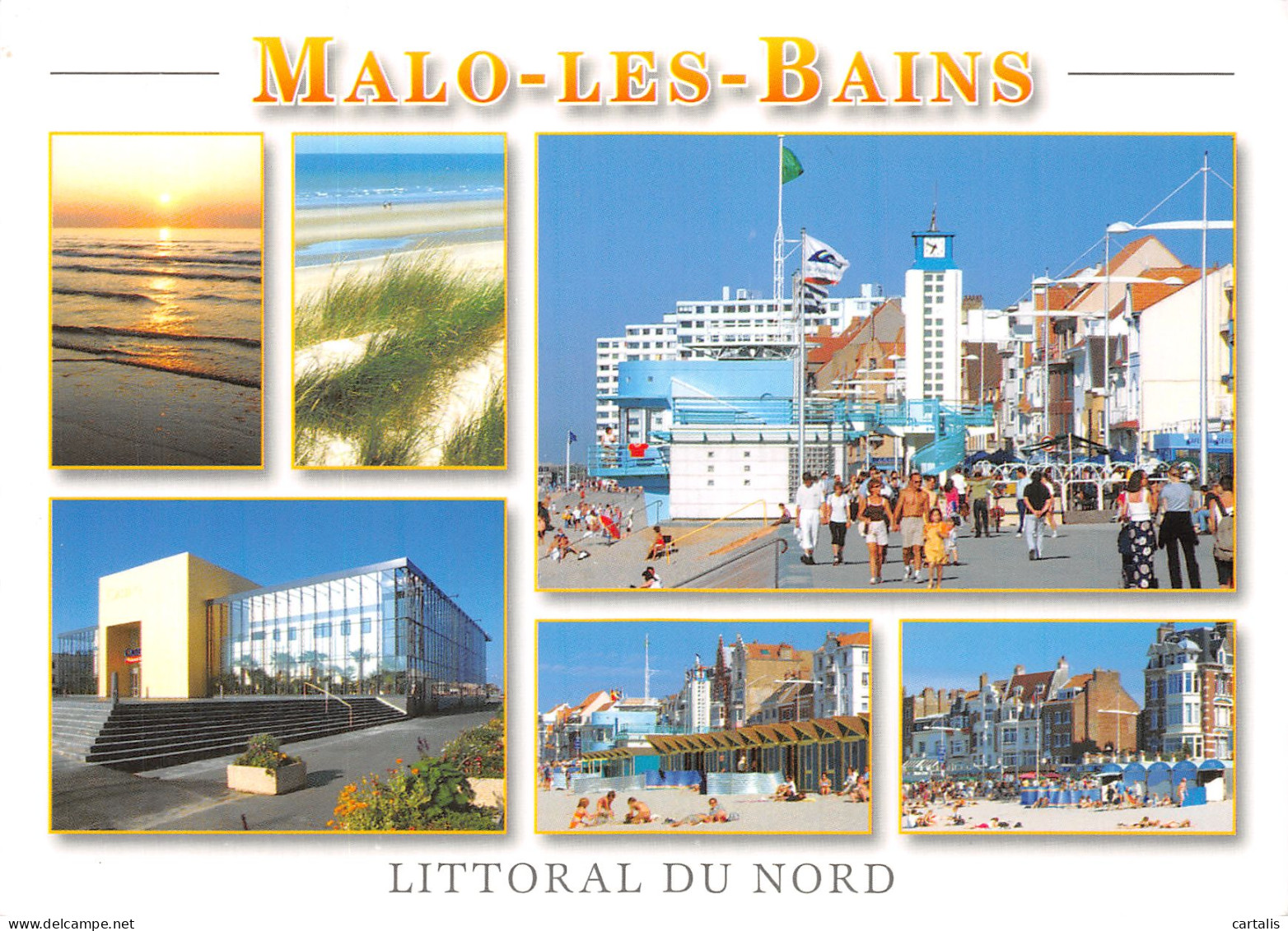 59-MALO LES BAINS-N° 4448-A/0389 - Malo Les Bains